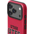 University of Utah Utes Text on Red iPhone 17 Pro Impact Case