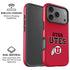 University of Utah Utes Text on Red iPhone 17 Pro Max Magsafe Impact Case