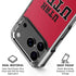 University of Utah Utes Text on Red iPhone 18 Pro Clear Case