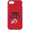 Utah Utes Text on Red iPhone 7 Pro Case