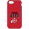 Utah Utes Text on Red iPhone 8 Pro Case