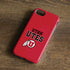 Utah Utes Text on Red iPhone 8 Pro Case