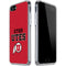 Utah Utes Text on Red iPhone SE (2nd & 3rd Gen) Clear Case