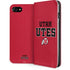 University of Utah Utes Text on Red iPhone Cases