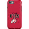 Utah Utes Text on Red iPhone SE (2nd & 3rd Gen) Pro Case