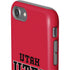 Utah Utes Text on Red iPhone SE (2nd & 3rd Gen) Pro Case