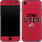Utah Utes Text on Red iPhone SE (2nd & 3rd Gen) Skin