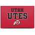 University of Utah Utes Text on Red Dell Latitude Skin