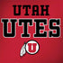 Utah Utes Text on Red Legion Y720 Skin