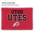 University of Utah Utes Text on Red MacBook Air 13in M1 (2021) Case plus Skin