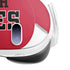 University of Utah Utes Text on Red Meta Quest 3 Skin