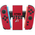 University of Utah Utes Text on Red Nintendo Switch 2 (2025) Joy-Con Controller Skin
