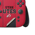 University of Utah Utes Text on Red Nintendo Switch 2 (2025) Joy-Con Controller Skin