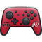 University of Utah Utes Text on Red Nintendo Switch 2 (2025) Pro Controller Skin