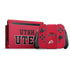 University of Utah Utes Text on Red Nintendo Skins