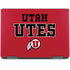 Utah Utes Text on Red Notebook 9 Pro 13in (2017) Skin