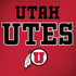Utah Utes Text on Red Notebook 9 Pro 13in (2017) Skin
