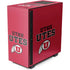Utah Utes Text on Red NZXT H510 Compact ATX Mid-Tower Case Skin