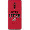 Utah Utes Text on Red OnePlus 7 Pro Skin
