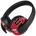 University of Utah Utes Text on Red PlayStation 4 Gold Wireless Headset Skin