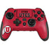 Utah Utes Text on Red PlayStation Scuf Vantage 2 Controller Skin