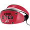 Utah Utes Text on Red PlayStation VR2 Skin