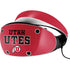 Utah Utes Text on Red PlayStation VR2 Skin