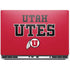 University of Utah Utes Text on Red Dell Precision Skin
