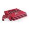 Utah Utes Text on Red PS4 Pro Bundle Skin