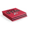 Utah Utes Text on Red PS4 Pro Console Skin