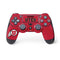Utah Utes Text on Red PS4 Pro/Slim Controller Skin