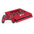 University of Utah Utes Text on Red PlayStation PS4 Skins
