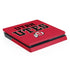 Utah Utes Text on Red PS4 Slim Skin