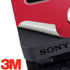 Utah Utes Text on Red PS4 Slim Skin