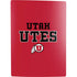 Utah Utes Text on Red PS5 Digital Edition Bundle Skin