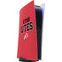 University of Utah Utes Text on Red PlayStation PS5 Skins