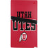 University of Utah Utes Text on Red PS5 Pro Bundle Skin