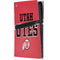 University of Utah Utes Text on Red PS5 Pro Console Skin