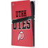 University of Utah Utes Text on Red PS5 Pro Console Skin