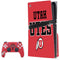 University of Utah Utes Text on Red PS5 Pro Disk Bundle Skin