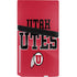 University of Utah Utes Text on Red PS5 Pro Disk Bundle Skin