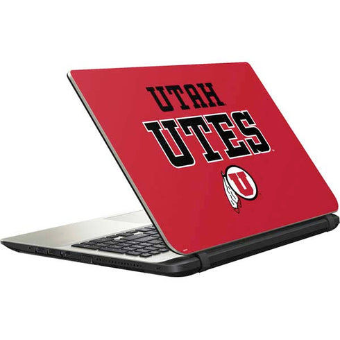 Utah Utes Text on Red Satellite L50-B / S50-B Skin