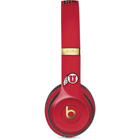 Utah Utes Text on Red Studio Wireless 3 Skin