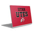 Utah Utes Text on Red Surface Book 2 15in Skin
