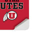 Utah Utes Text on Red Surface Duo Skin