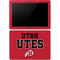 Utah Utes Text on Red Surface Go Skin