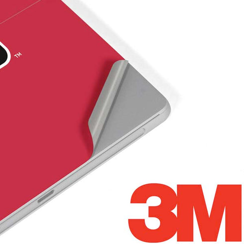 Utah Utes Text on Red Surface Go Skin