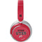 Utah Utes Text on Red Surface Headphones Skin