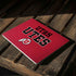 Utah Utes Text on Red Surface Laptop 2 Skin