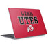 Utah Utes Text on Red Surface Laptop 3 13.5in Skin